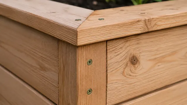 Hochbeet aus Holz bauen
