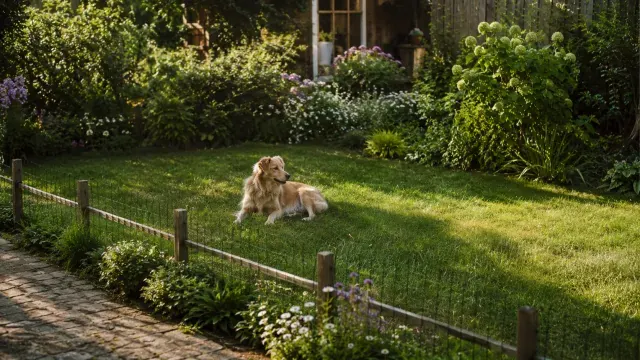 Hunde katzen sicherer garten