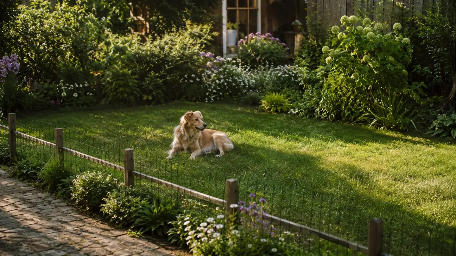 Hunde- und Katzen-sicherer Garten: Ungiftige Pflanzen, Zaun, Trennung