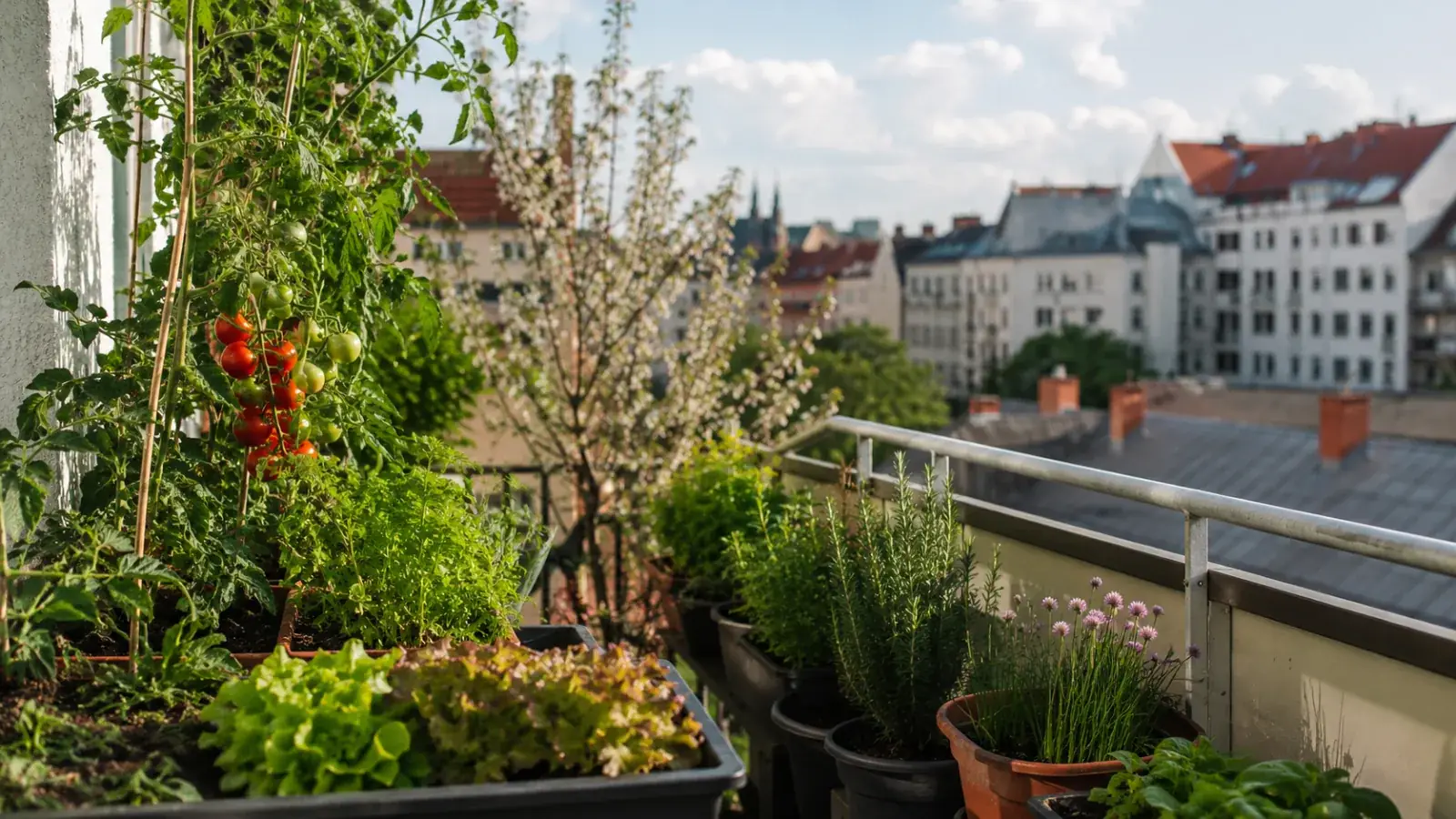 Balkon-Gemüse im Kübel: 12 Sorten und worauf es ankommt