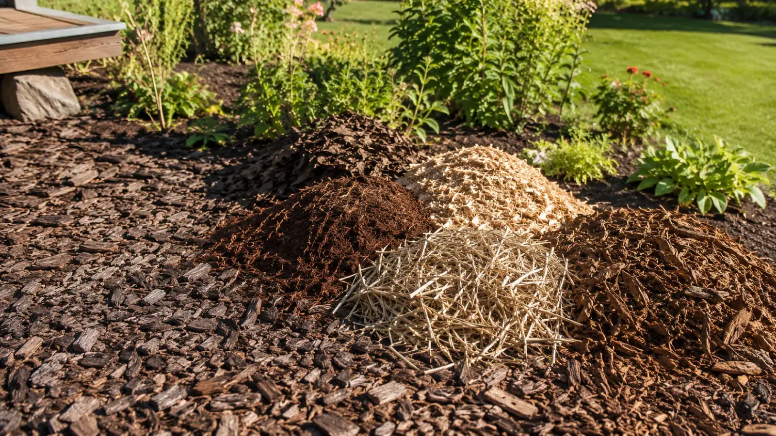 Mulchen: 8 Mulch-Materialien im Vergleich plus Vorteile | gartenfeeling