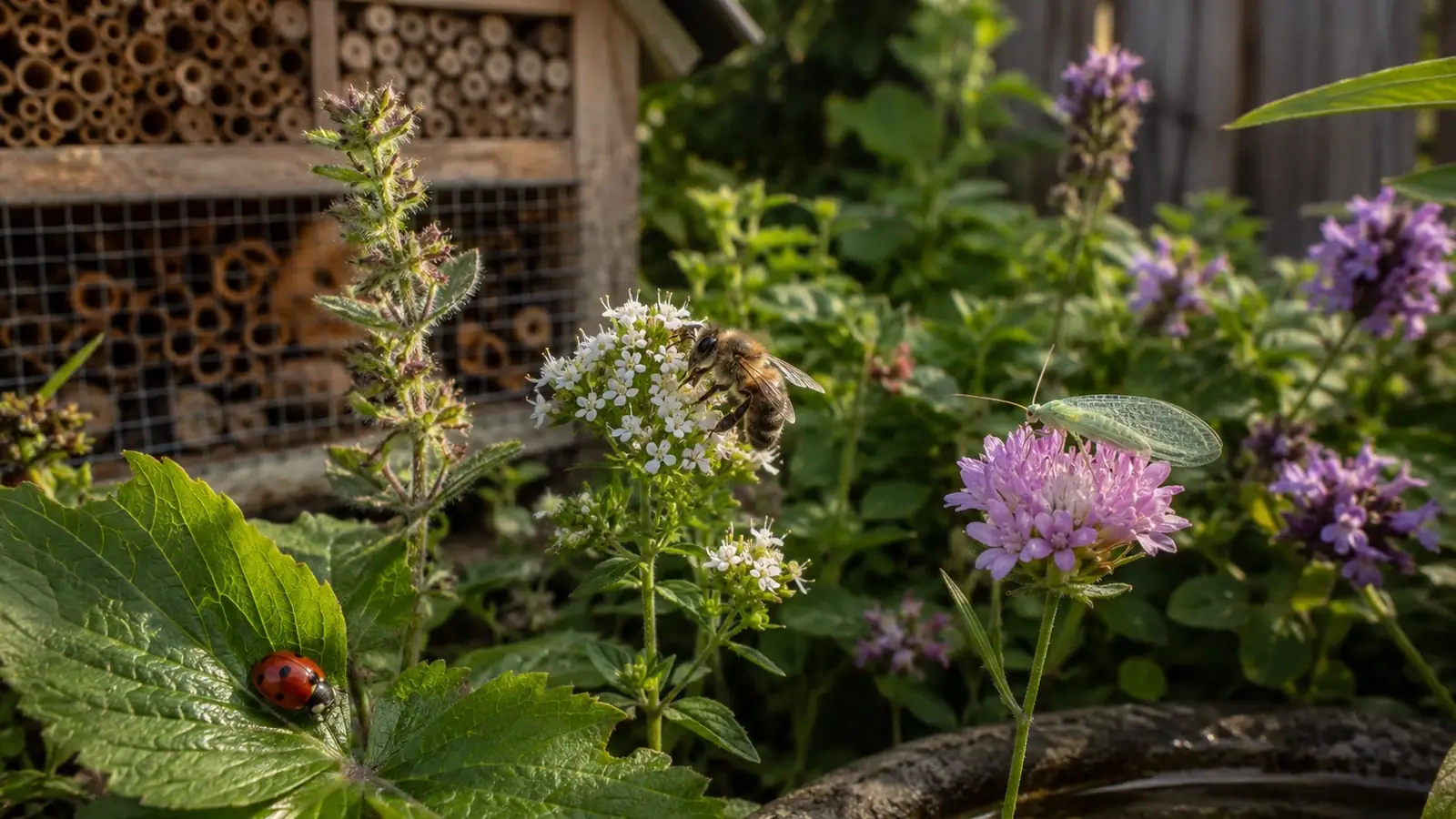 Nützlinge fördern im Garten