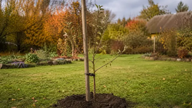 Obstbaum pflanzen Anleitung