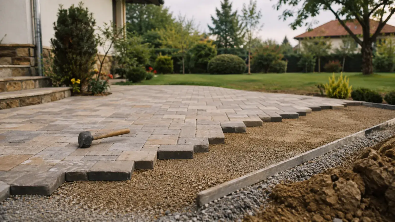 Pflasterarbeiten im Garten: Anleitung, Muster, Kosten | gartenfeeling