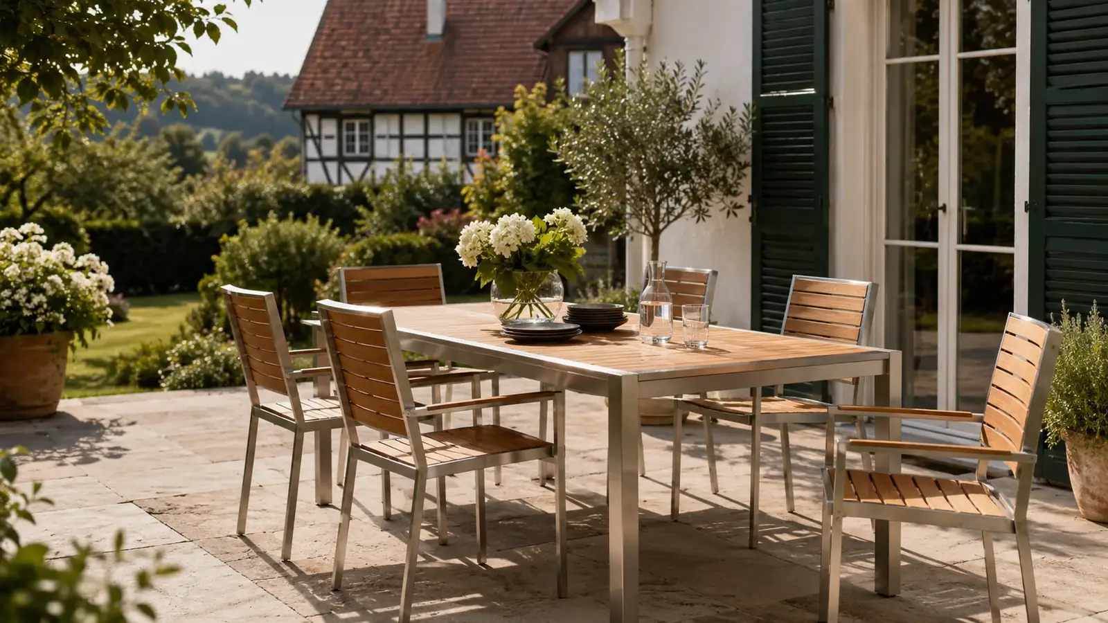 Polyrattan pflegen: UV-Schutz, Reinigung, Lagerung