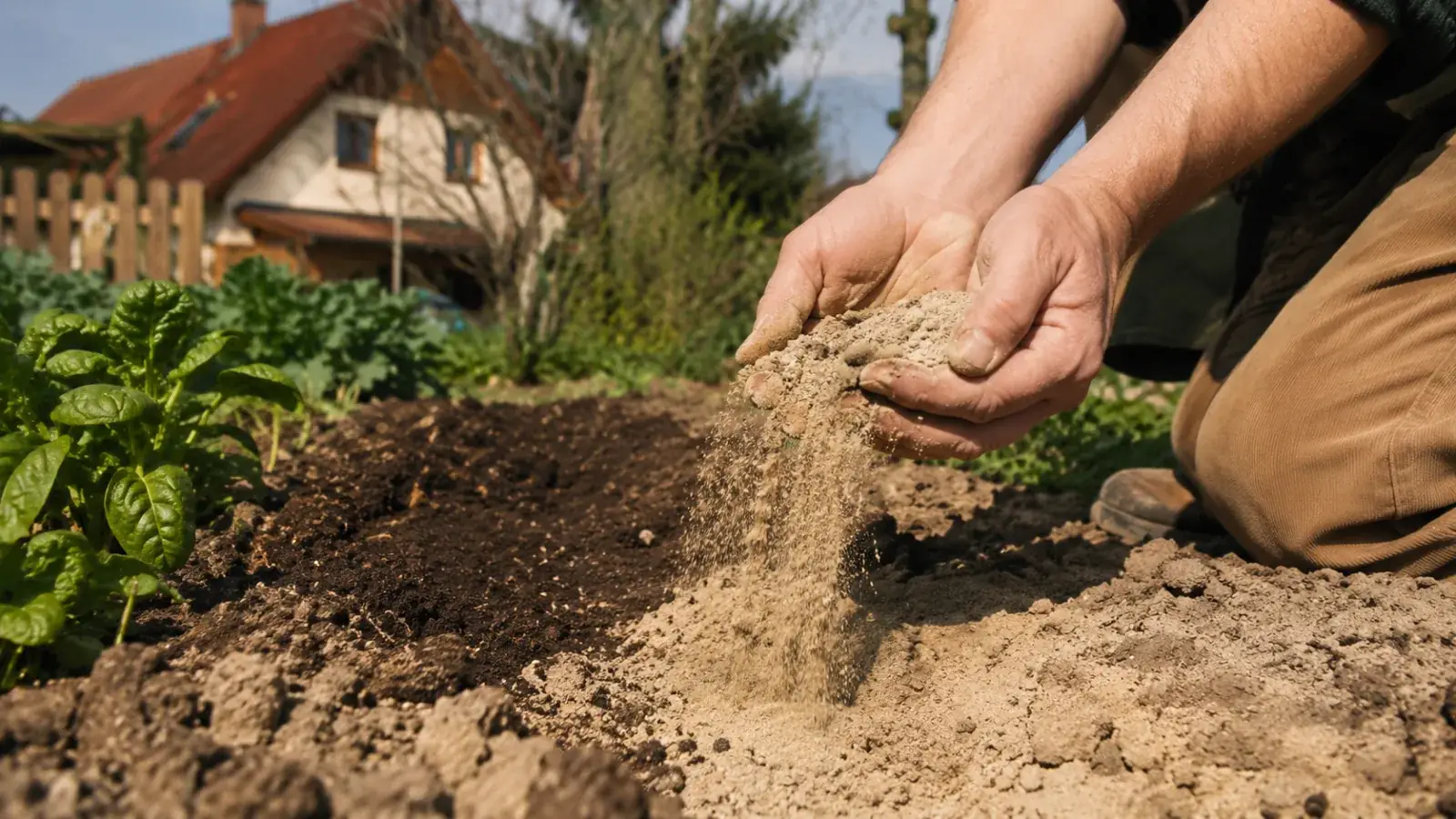 Sandboden verbessern: Humus aufbauen für wasserspeichernden Boden