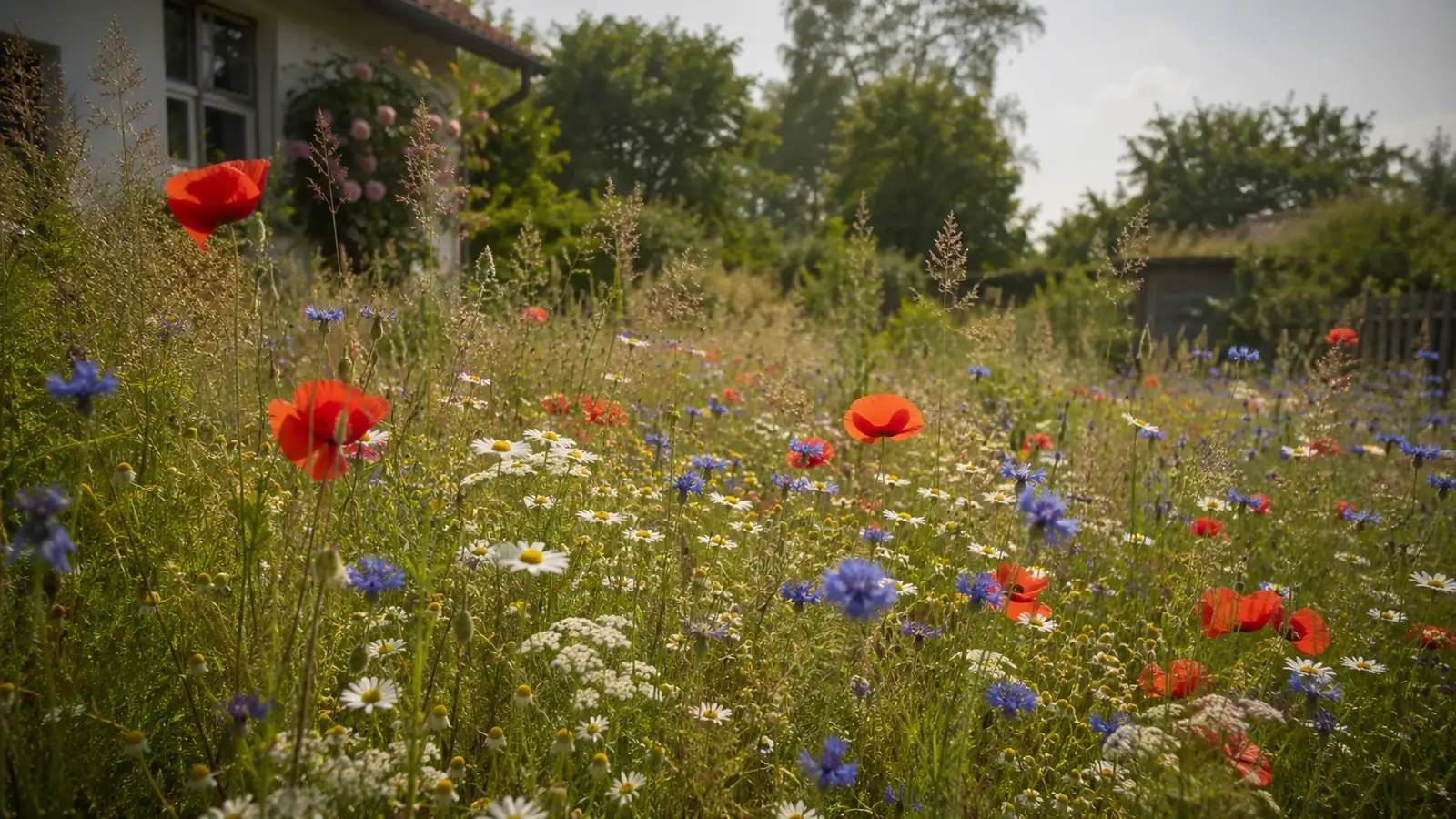 Wildblumenwiese anlegen
